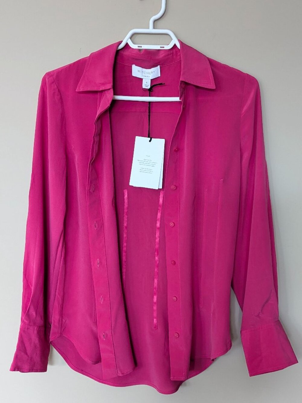 Witchery 100% Silk Blouse | New with Tags - Picture 9 of 11